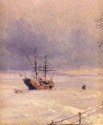 Ivan Aivazovsky Material and Dimensions painting